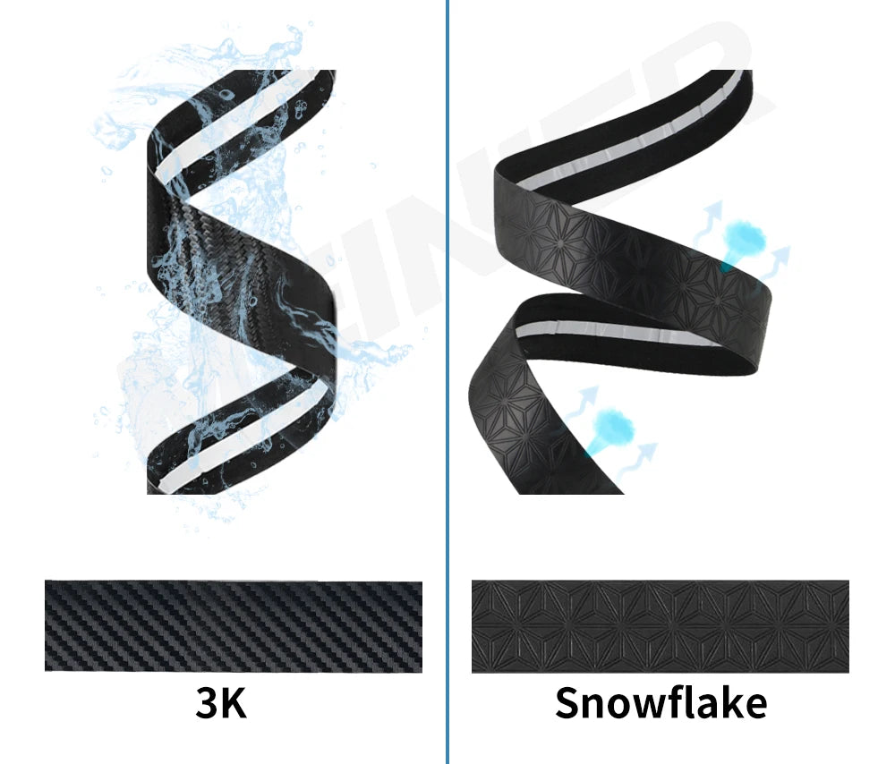 MEINIER 2100mm Bike Handlebar Tape PU+EVA 3mm Thick Anti-Slip for Road Track gravel Bicycles High-Performance Grip