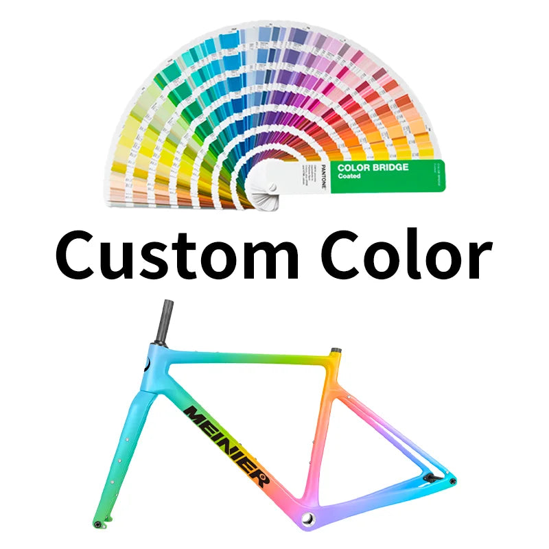 NEW Carbon Gravel Frame Flat Mount Disc Brake 700C*47C Threaded BSA Internal Cable Gravel Bicycle Frameset Road Bike