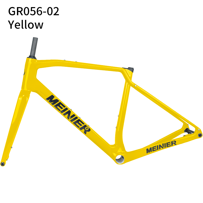 Carbon Gravel Frame Hub142x12mm Axle Disc Brake T47 Cyclocross Frame with Integrated Handlebar Gravel Bicycle Frame
