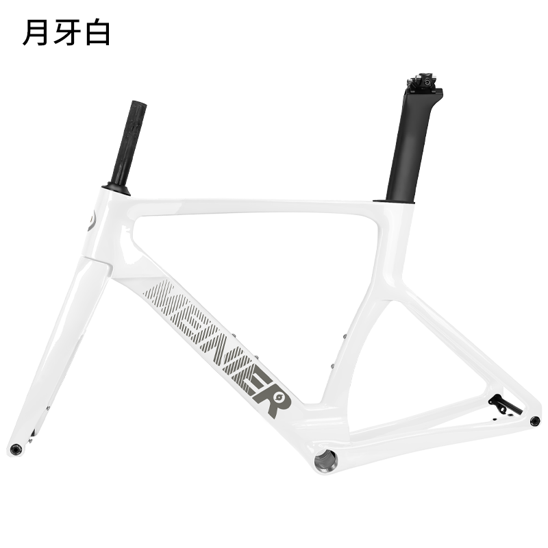 Wholesale Factories Carbon Fiber Road Bike Frame 700C Max 32C Tire Carbon Road Bike Frame Disc Brake Racing Bike Frame