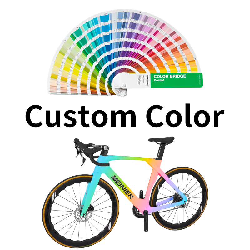Full Carbon Road Bike WithShimano105 RD-R7120 Hydraulic Disc Brake Racing Bike 24 Speed Internal Cable Routing 700c Road Bike