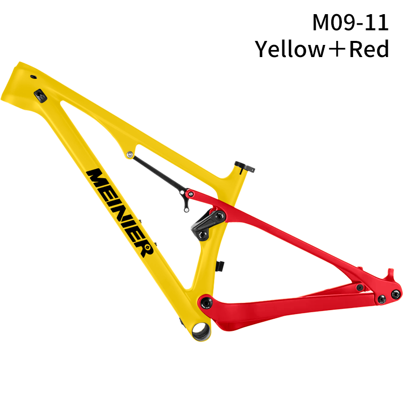Full Suspension Mountain Bike Frame 148x12mm boost BB92 Disc Brake Soft Tail Frame Max Tire 27.5erX3.0 /29erX2.35 Mountain Bike MTB Frame Carbon