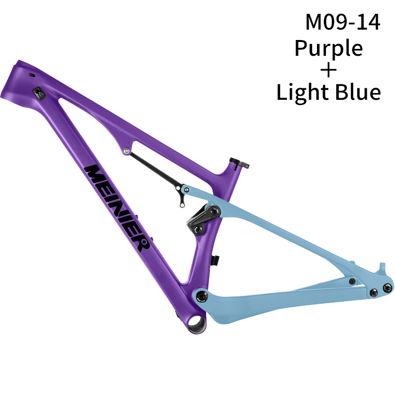 Full Suspension Mountain Bike Frame 148x12mm boost BB92 Disc Brake Soft Tail Frame Max Tire 27.5erX3.0 /29erX2.35 Mountain Bike MTB Frame Carbon