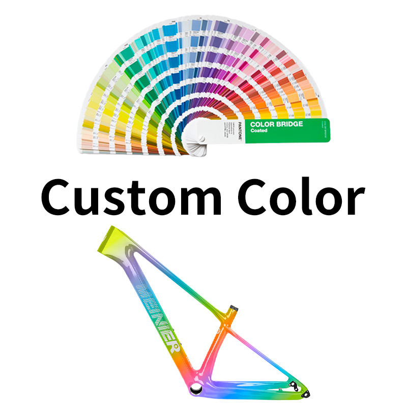 MEINIER Snake26 MTB Carbon Frame T47 Bottom Bracket Mtb Hardtail Frame for Riders Heights 140-165cm