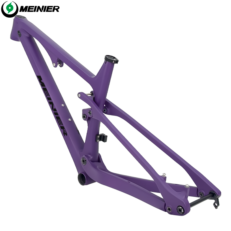 Full Suspension Mountain Bike Frame 148x12mm boost BB92 Disc Brake Soft Tail Frame Max Tire 27.5erX3.0 /29erX2.35 Mountain Bike MTB Frame Carbon