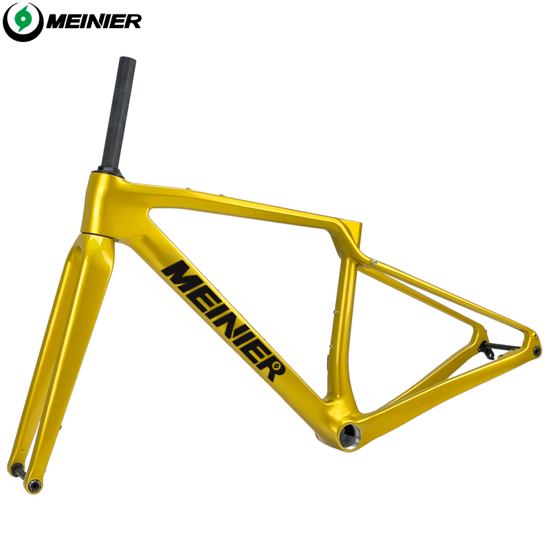 gravel bike 2.1 tires Carbon Gravel Bicycle Frame Max Tire 700Cx47C – Meinierbikes