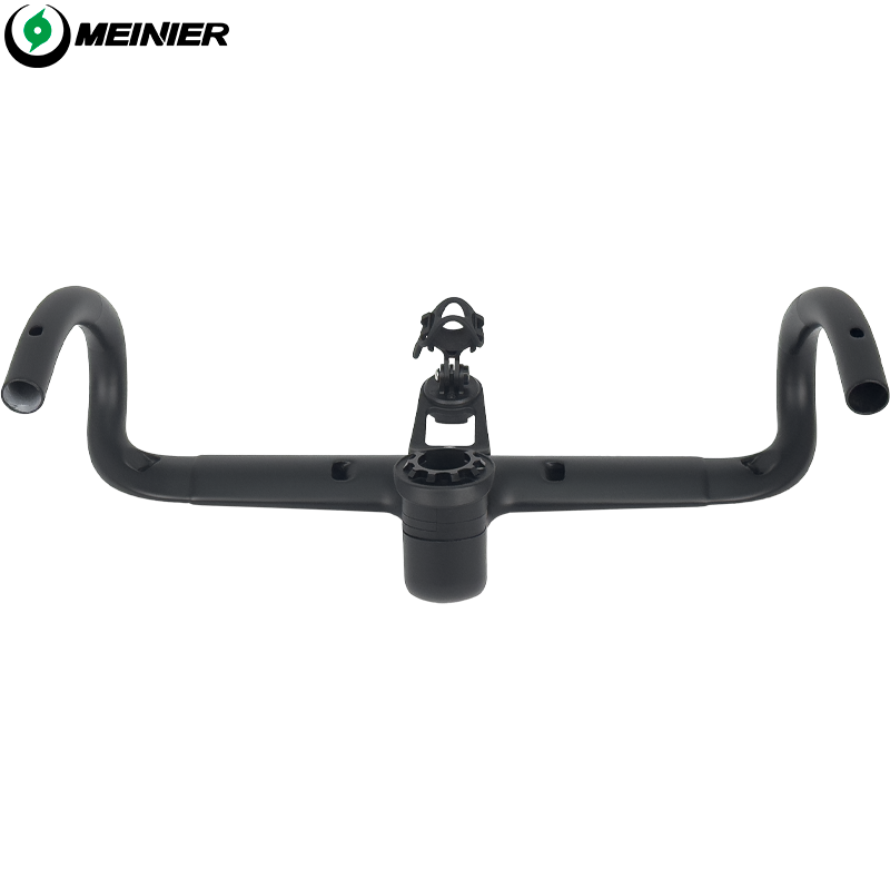 Carbon Fiber Road Bike Carbon Handlebar 420x90/100/110/120mm Integrated Handlebar Fully Hidden Cabel