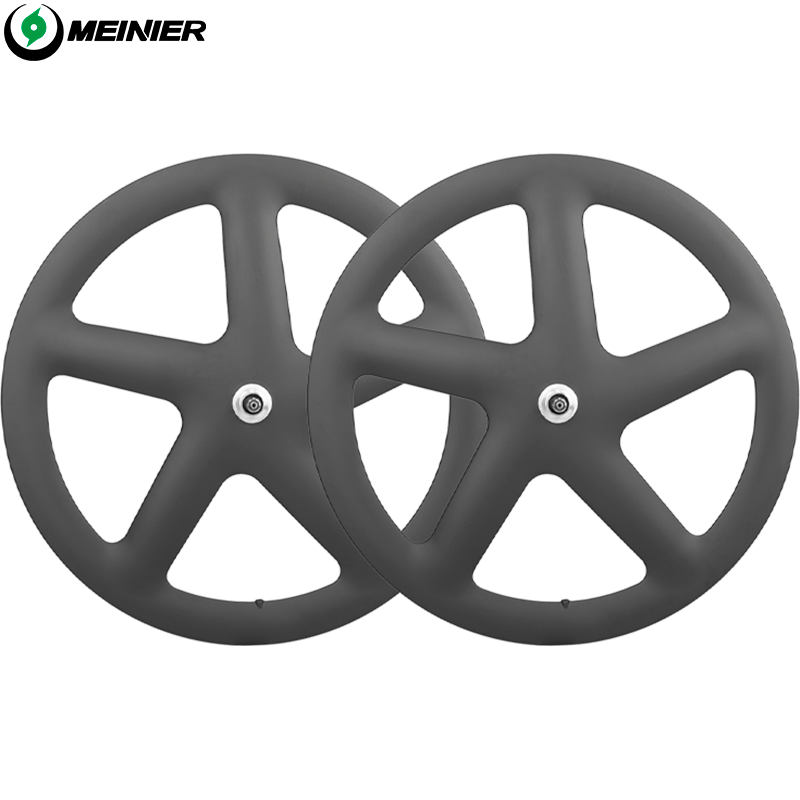 700C Carbon Track Wheels Rim Brake 14mm 3K Matte/3K Glossy Racing Wheel Fixed Gear Bike Clincher Carbon Wheelset