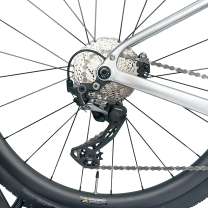MEINIER Carbon Fiber Gravel Bike GRX BR600 2X11S Hydraulic Disc Brake Gravel Road Bike for Bikepacking and Longer Journeys