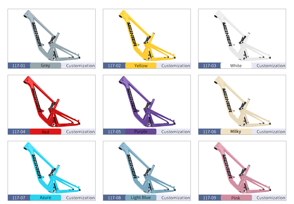 Hot Selling Products Full Suspension Frame Boost 148x12mm UDH BSA Carbon Mountain Bike Frame Disc Brake MTB Frame Carbon 29er