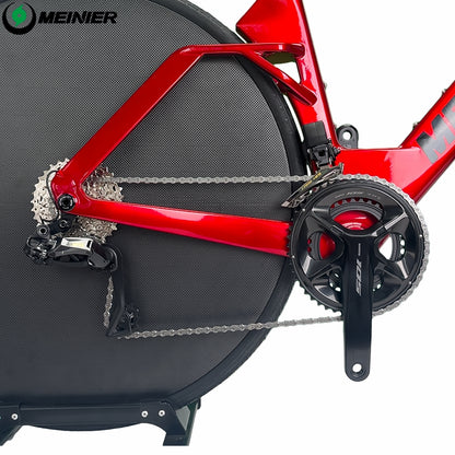 Carbon Fiber TT Bike with 2x12S L-TWOO ER9 and Shimano105 R7000 Crankset Full Carbon Fiber Disc Wheel Triathlon Road Bike for Racing