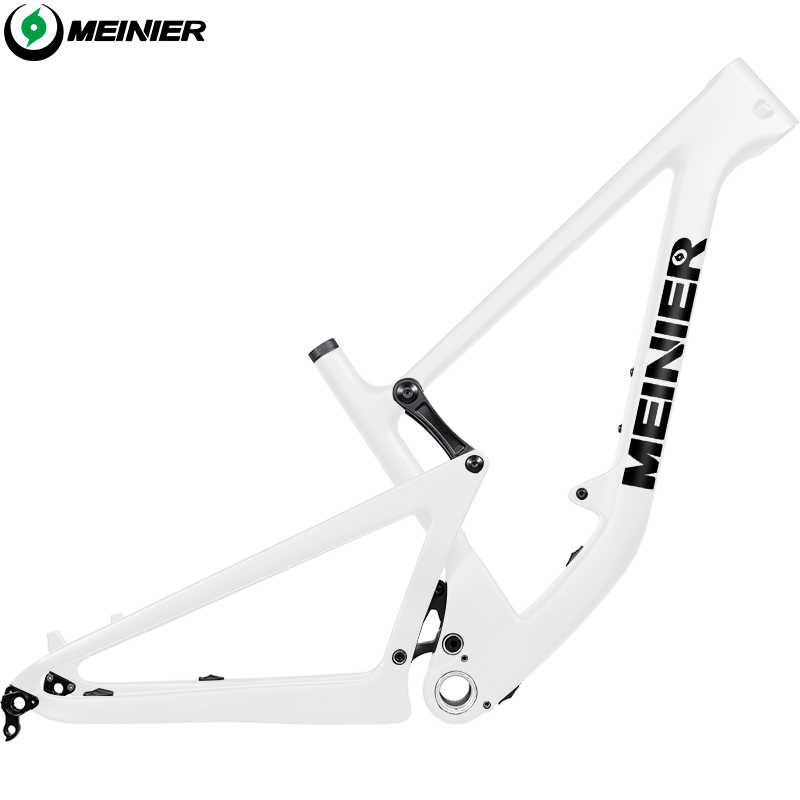 Lightweight 29er full suspension frame mtb Customizable Colors Soft Tail MTB Frame Carbon Fiber Mountain Bike Frame Boost 148x12mm UDH