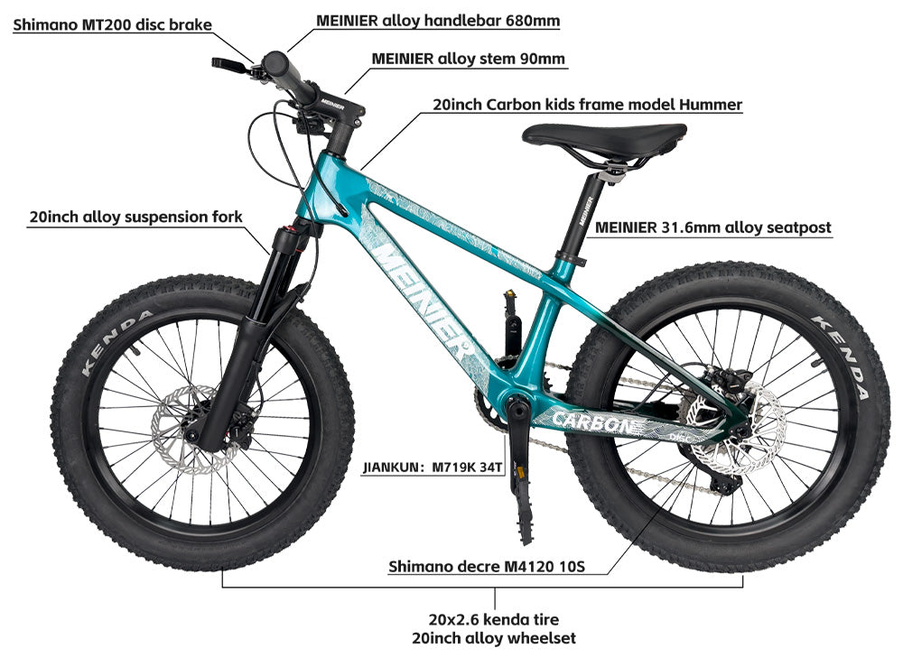 20inch Bike specifications