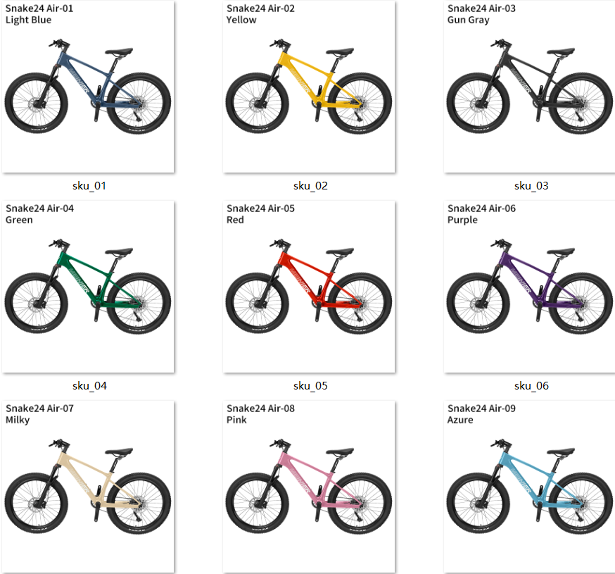 Carbon Fiber Mountain Bike 24 inch Kids' bikes Disc Brake SHIMANO DEORE4100 10 Speed bike for kids