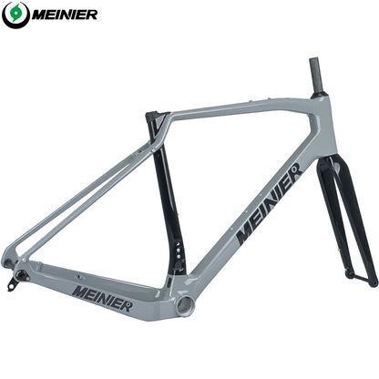 T1000 Carbon Gravel Frame 700C*47C T47 Flat Mount Disc Brake Gravel Bicycle Frameset Road Bike Frame Cyclocross Bike
