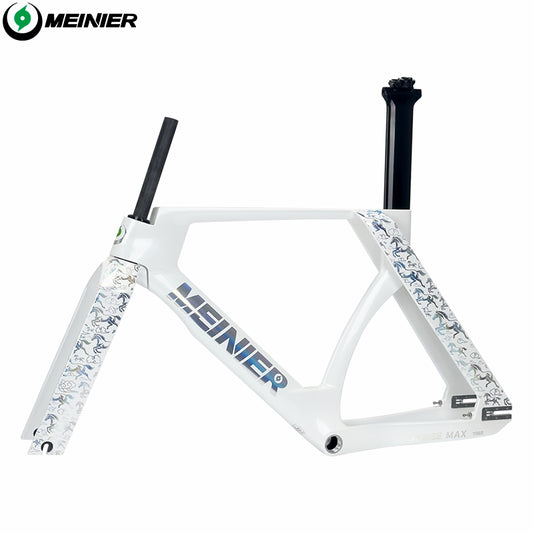 New TR88 Carbon Fixed Gear Frame Single Speed High Performance Track Frameset Max 700Cx28C Tire