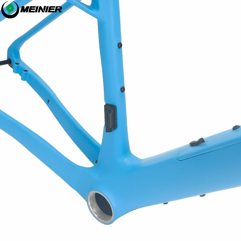 G26 Carbon Gravel Frameset with Full Carbon Fiber Storage Tool Box Cyclocross Frameset Max Tire 700Cx50C Disc Brake