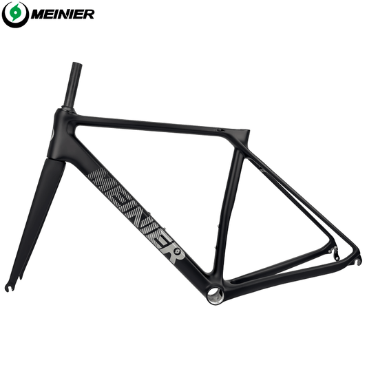 Carbon Road Bike Frameset 130x9mm Hub Lightweight V-Brake Racing Frame 700C Max 28C Tire