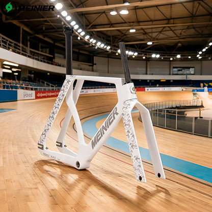 New TR88 Carbon Fixed Gear Frame Single Speed High Performance Track Frameset Max 700Cx28C Tire