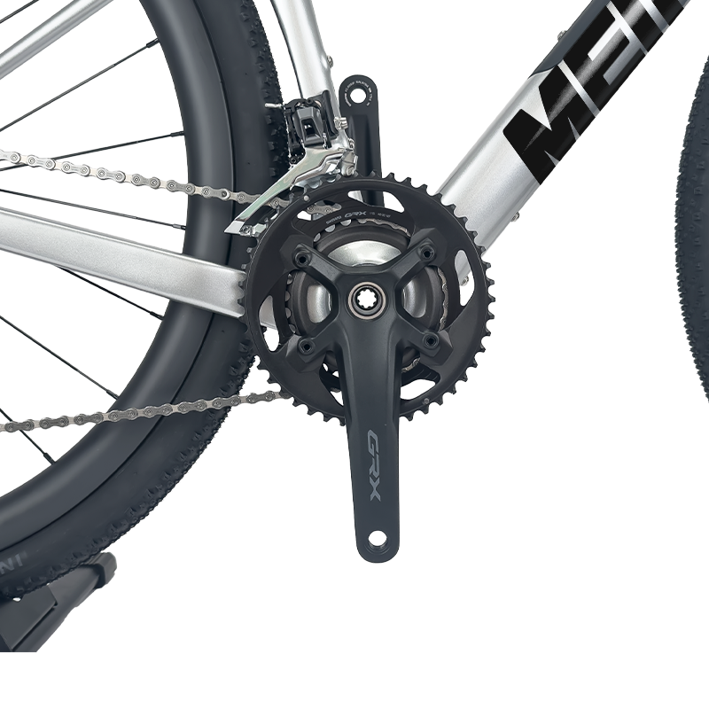 MEINIER Carbon Fiber Gravel Bike GRX BR600 2X11S Hydraulic Disc Brake Gravel Road Bike for Bikepacking and Longer Journeys