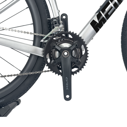 MEINIER Carbon Fiber Gravel Bike GRX BR600 2X11S Hydraulic Disc Brake Gravel Road Bike for Bikepacking and Longer Journeys