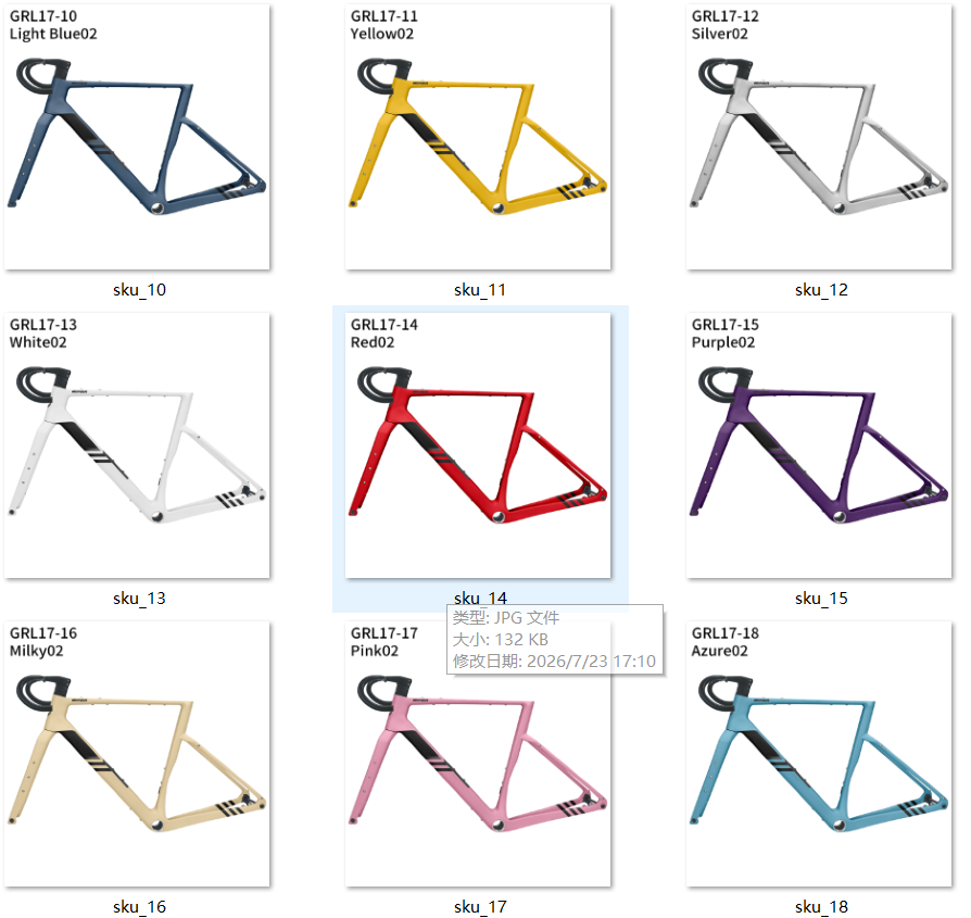 MEINIER GRL17 Gravel Frame Carbon Disc Brake Max Tire 700x57C Tool Box Custom Colors Road Bike Frame Lightweight Adventure