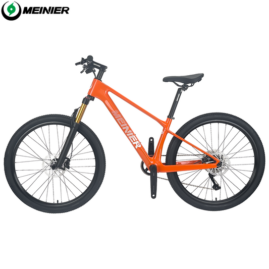 MEINIER Snake26 Air 26 Inch Carbon Fiber Mountain Bike DEORE M4120 10Speed Disc Brake Teen MTB