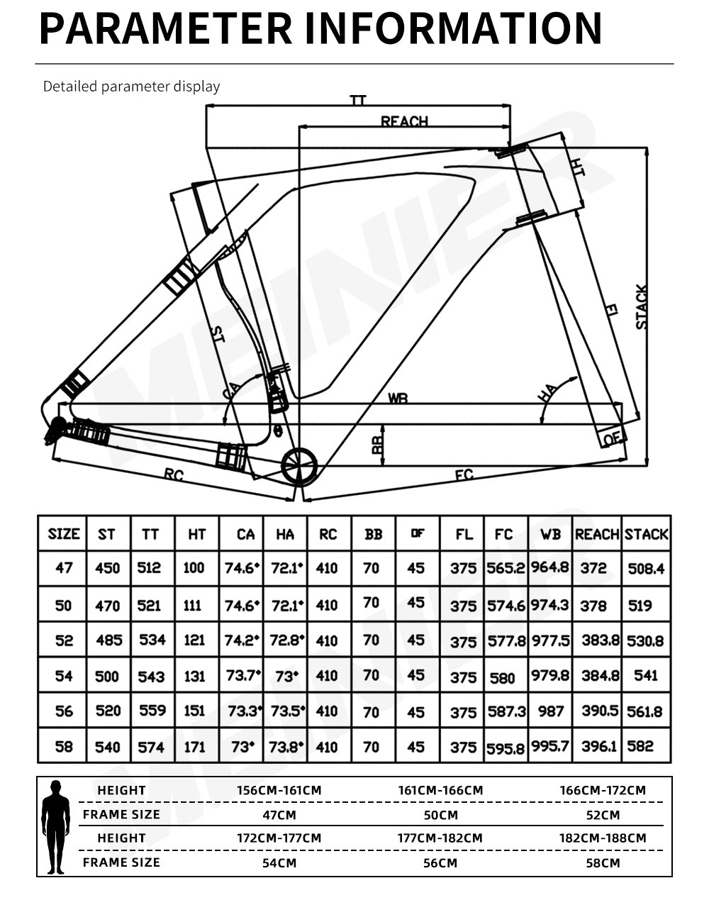 MEINIER Carbon Road Bike Hydraulic Disc Brake 88mm Carbon Wheelset R7120 2x12 Speed Internal Cable Routing Racing Bike