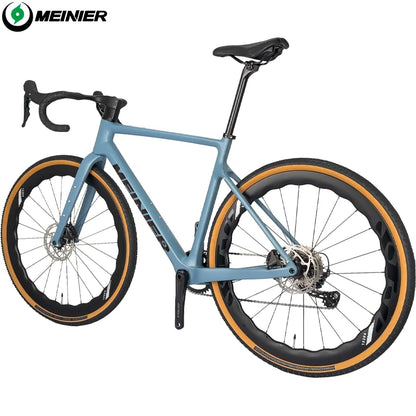 Gravel Handlebar 700c road bike frame road bike Adult Bike Fiber Fork  Full Carbon Fiber 12°  wheelset T800 Carbon Fiber wheels