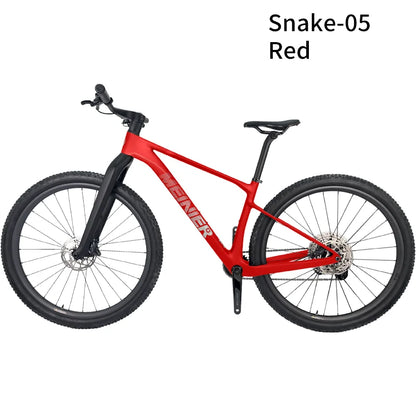 29er Carbon Mountain Bike with Fully Hidden Handlebar Hardtail Mountain Bike Super Light Disc Carbon Fiber Mtb Bike