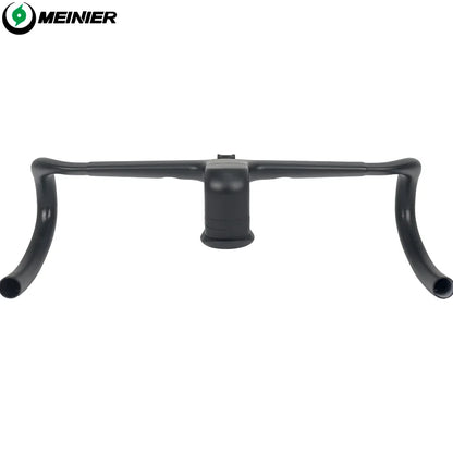 Carbon Fiber Road Bike Carbon Handlebar 420x90/100/110/120mm Integrated Handlebar Fully Hidden Cabel