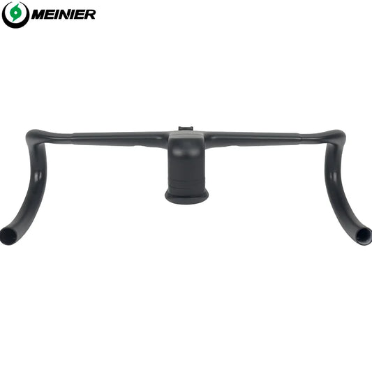 Carbon Fiber Road Bike Carbon Handlebar 420x90/100/110/120mm Integrated Handlebar Fully Hidden Cabel