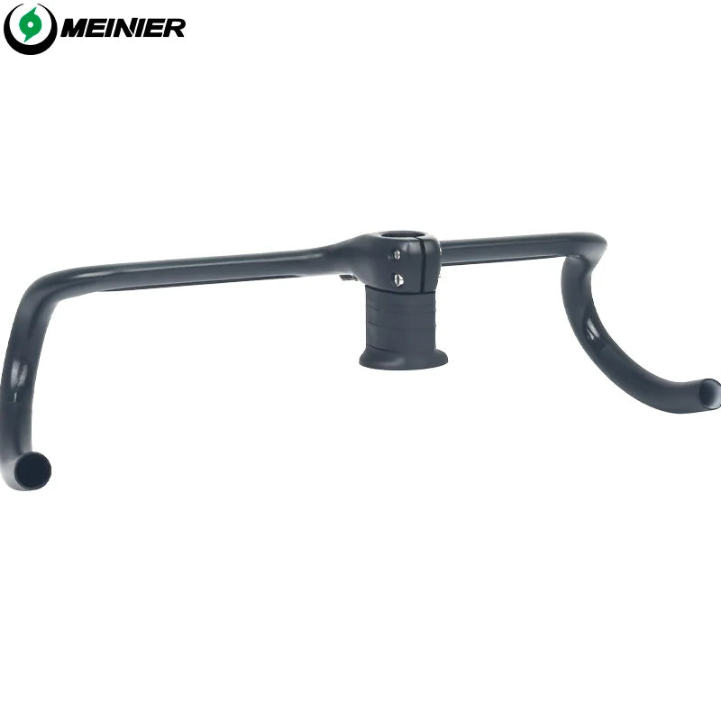 Full Carbon Gravel Bike Handlebar Integrated Drop Bar Fully Hidden Cable Original Bicycle Handlebar for Gravel Road Bike