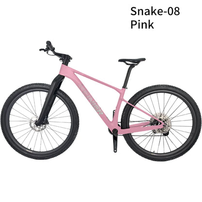 29er Carbon Mountain Bike with Fully Hidden Handlebar Hardtail Mountain Bike Super Light Disc Carbon Fiber Mtb Bike