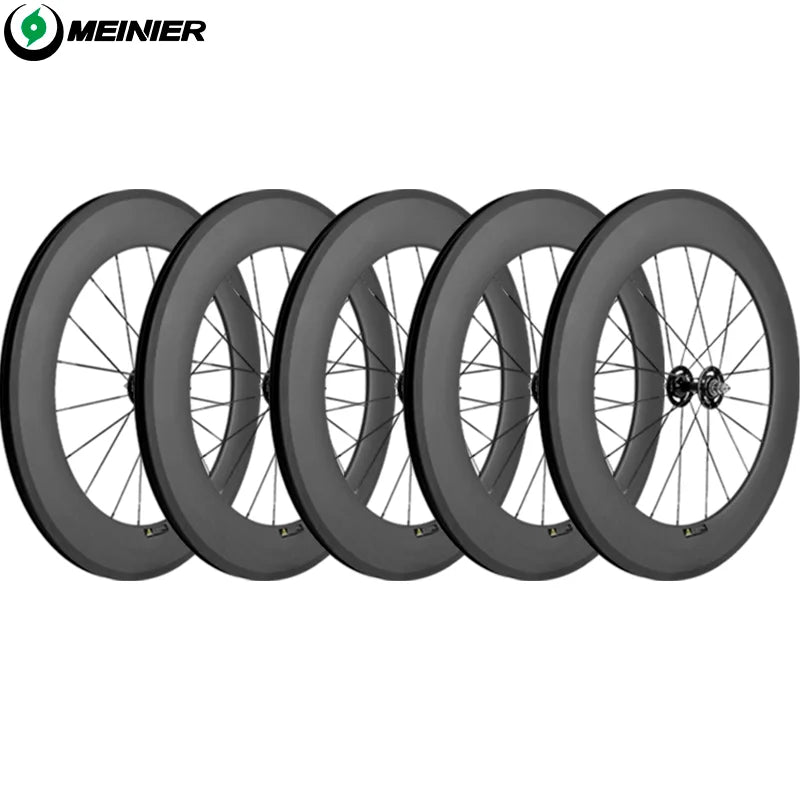 Carbon Racing Bike Wheels Front 88MM Rear 88MM Rim Brake Track Bike Wheels 700c