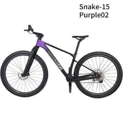 29er Carbon Mountain Bike with Fully Hidden Handlebar Hardtail Mountain Bike Super Light Disc Carbon Fiber Mtb Bike
