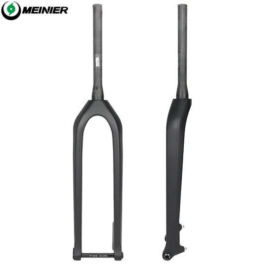 MTB Rigid Fork Diameter 28.6mm Straight Tube Mountain Bike Forks Carbon Fiber Bicycle Front Fork