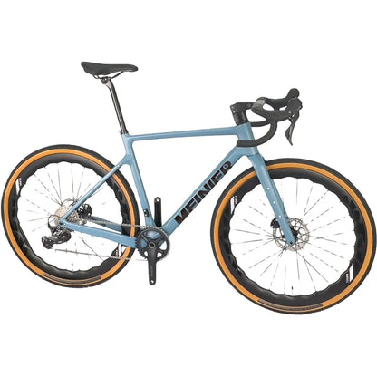 Gravel Handlebar 700c road bike frame road bike Adult Bike Fiber Fork  Full Carbon Fiber 12°  wheelset T800 Carbon Fiber wheels