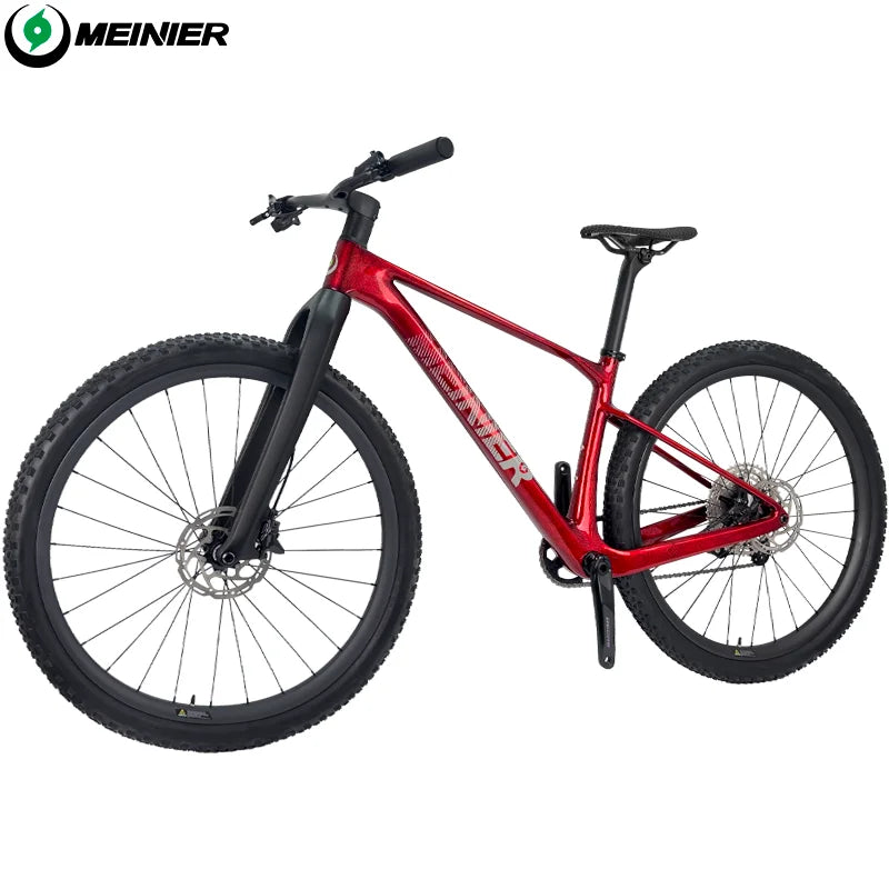 29er Carbon Mountain Bike with Fully Hidden Handlebar Hardtail Mountain Bike Super Light Disc Carbon Fiber Mtb Bike