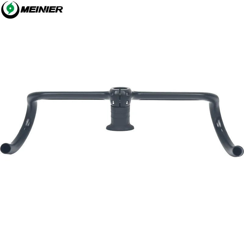 Full Carbon Gravel Bike Handlebar Integrated Drop Bar Fully Hidden Cable Original Bicycle Handlebar for Gravel Road Bike