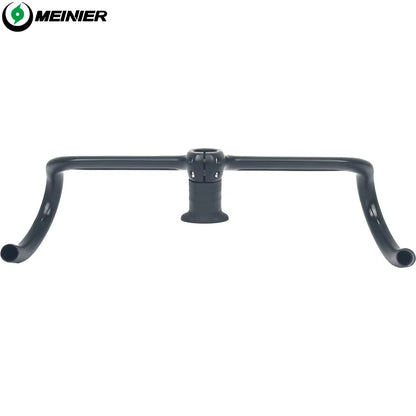 Full Carbon Gravel Bike Handlebar Integrated Drop Bar Fully Hidden Cable Original Bicycle Handlebar for Gravel Road Bike