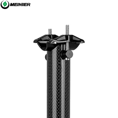 Carbon Fiber Bicycle Seat Post 33.9mm Lightweight Cycle Seatpost for Folding Bike