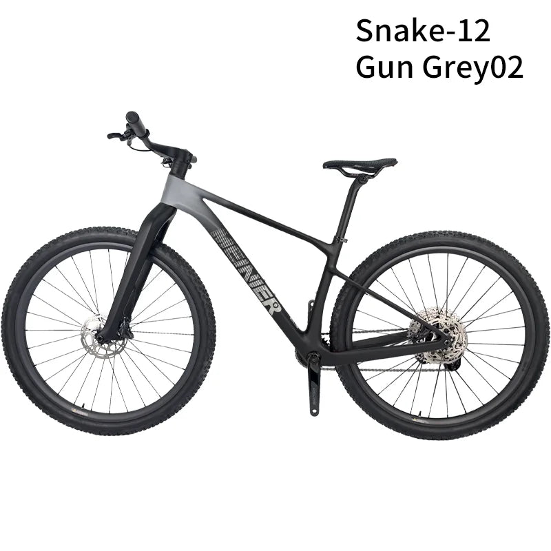 29er Carbon Mountain Bike with Fully Hidden Handlebar Hardtail Mountain Bike Super Light Disc Carbon Fiber Mtb Bike