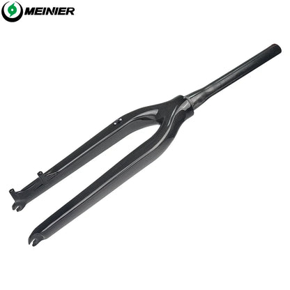 Full Carbon MTB Fork 26 Inch Straight Bicycle Front Fork Disc Brake for Max 2.35 Tire