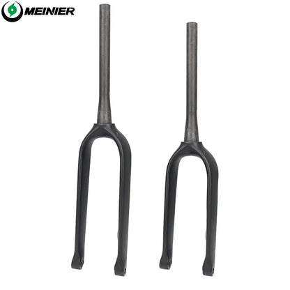 Lightweight Carbon Fiber MTB Rigid Fork 20er 24er Customizable Color 28.6mm Bicycle Front Fork