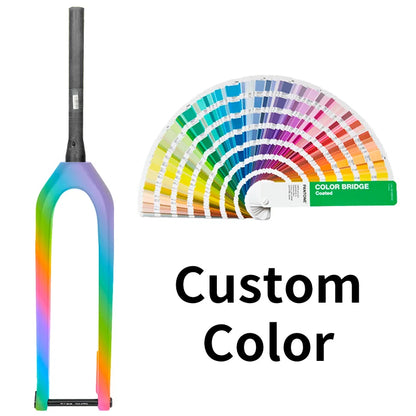 MTB Rigid Fork Diameter 28.6mm Straight Tube Mountain Bike Forks Carbon Fiber Bicycle Front Fork