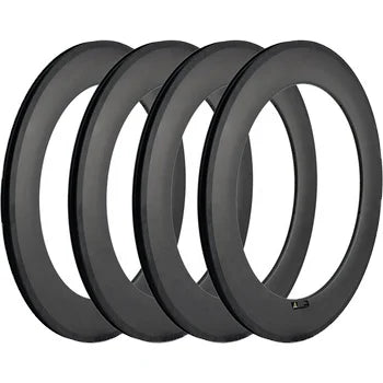 700C Full Carbonr Track  Bike Wheel Rims 23mm Wide 88mm Clincher Bicycle Rims Carbon Wheelset