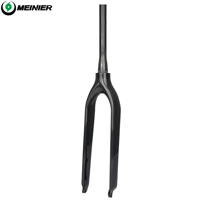 Full Carbon MTB Fork 26 Inch Straight Bicycle Front Fork Disc Brake for Max 2.35 Tire