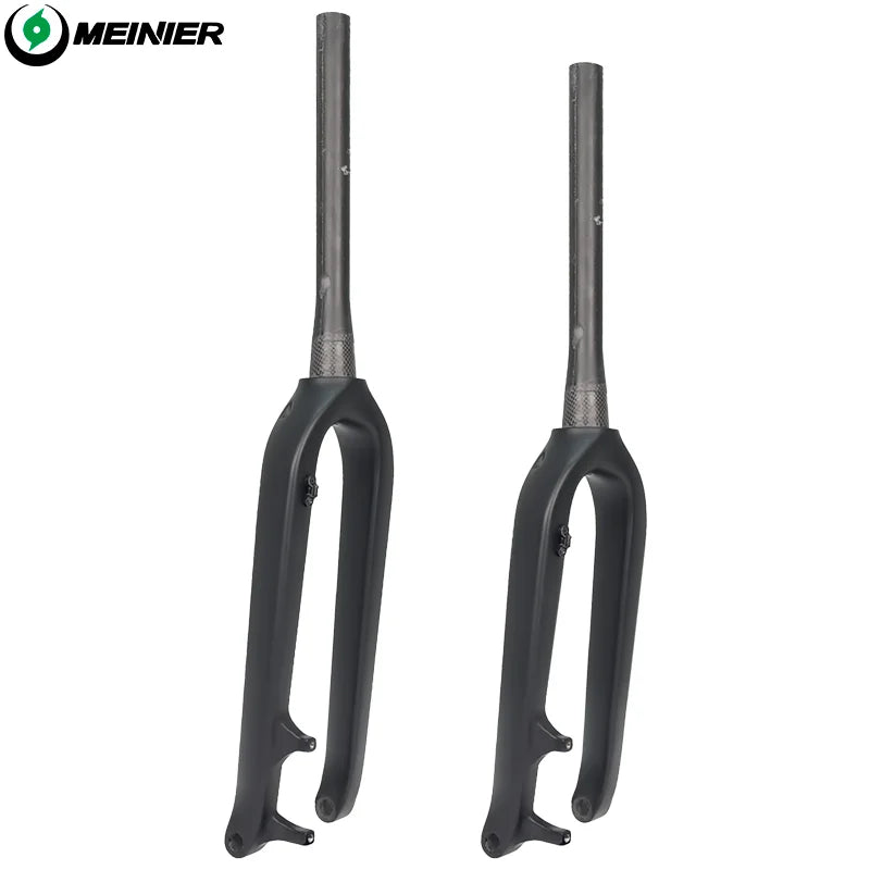 Lightweight Carbon Fiber MTB Rigid Fork 20er 24er Customizable Color 28.6mm Bicycle Front Fork