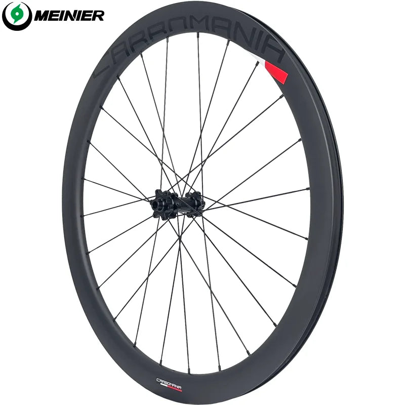 Durable Carbon Gravel Wheelset 700C 24 Hole Disc Brake Road Bike Wheel Set  Gravel Bike Clincher Width 31mm